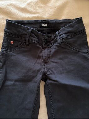 Hudson Jeans Straight Leg Dark Gray Women's Jeans